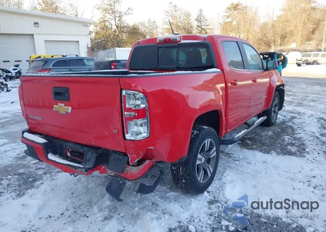 2016 Chevrolet Colorado Lt from USA, damaged, VIN 1GCGSCE33G1323556
